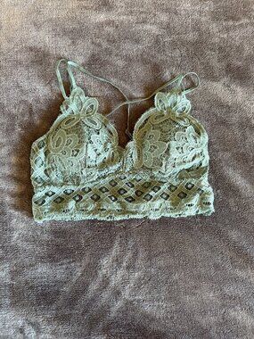 NWOT Anemone Bralette Sage Size Large L